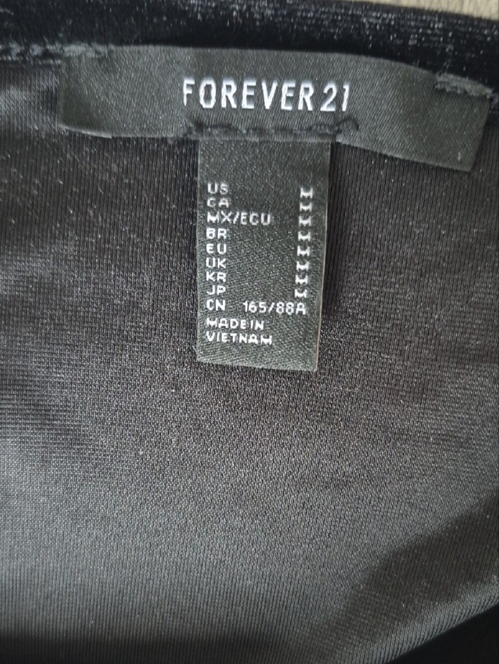 Forever 21 Black Satin Cami Bodysuit - Picture 3 of 4